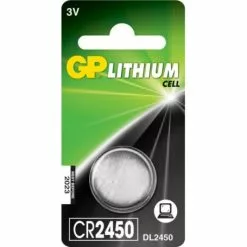 Batteria CR2450 GP Litium