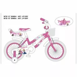Bici 16'' GFM Princess