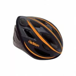 CASCO CICLO MVTEK "RADEON"NERO/ARANCIO