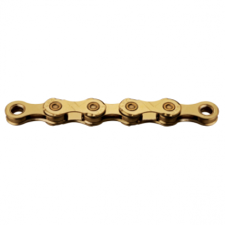 Catena 12V KMC "X12" Gold 126 Maglie Ti-N