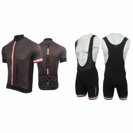 COMPLETO ESTIVO CICLISTA DEKO FLAG ITALIA 1 COMPLETO ESTIVO CICLISTA DEKO FLAG ITALIA
