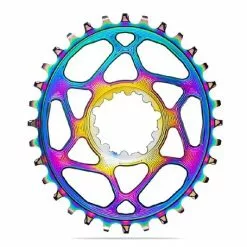 Corona ABSOLUTE BLACK Rainbow OVALE Sram DM BOOST 148 (3mm) Offset