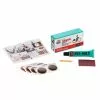 KIT RIPARAZIONE TIP TOP TT-02 7 TOPPE 1 COLLA 1 LIMETTA 1 CANNUCCIA ISTR.