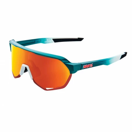 OCCHIALI 100% S2 BORA White, HiPER Red 1 OCCHIALI 100% S2 BORA White, HiPER Red