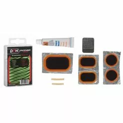 RIPARAGOMME Kit 5 PEZZE + COLLA + LIMETTA