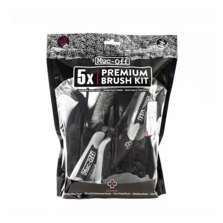 SET SPAZZOLE DI PULIZIA MUC-OFF 5 PEZZI 1 SET SPAZZOLE DI PULIZIA MUC-OFF 5 PEZZI